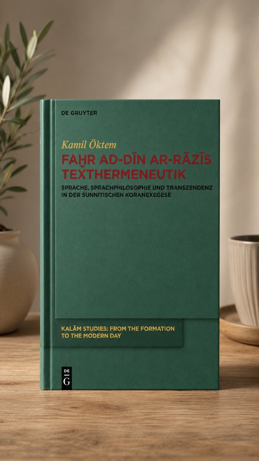 Die Monografie Faḫr ad-Dīn ar-Rāzīs Texthermeneutik von Kamil Öktem in einer Bibliothek